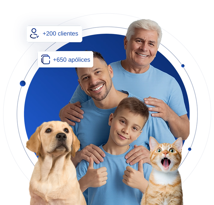 Família protegida com seguros Família protegida com seguros